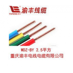 渝豐牌國(guó)標(biāo) WDZ低煙無(wú)鹵阻燃電線