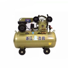 杰豹JV-0.288皮帶輪氣泵空氣壓縮機噴漆工業(yè)型木工沖氣泵空壓機