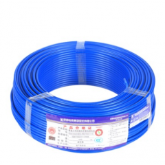昆明電纜廠(chǎng)昆電工電線(xiàn)電纜BV6銅芯硬線(xiàn)藍(lán)色
