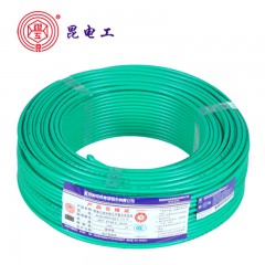 昆明 昆電工電線電纜BV6平方銅芯 線國標(biāo)電線進(jìn)戶總線