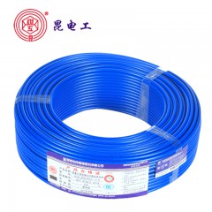 昆明電纜廠 昆電工電線電纜單芯BV4平方銅芯 線國標(biāo)電線進(jìn)戶總線