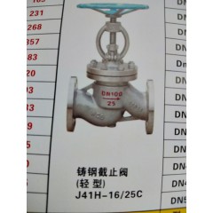 鑄鋼截止閥（輕型）