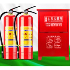 滅火器家用4公斤干粉手提式商鋪消防器材箱子4kg2只套裝3kg5kg8kg