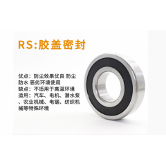 膠蓋密封軸承