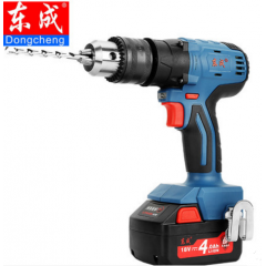 東成電動工具 18V雙速充電式起子電鉆DCJZ16E型手電鉆鋰電鉆