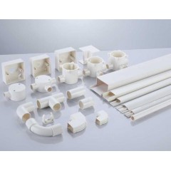 聯(lián)塑阻燃絕緣PVC 電線槽、電工套管