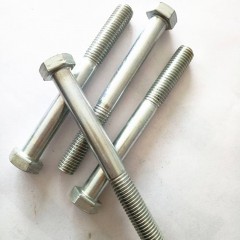 8MM 國標4.8級鍍鋅碳鋼外六角螺絲