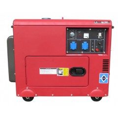 家用風冷靜音柴油發(fā)電機5kw